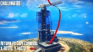 Just Cause 2 Skydiving Stunts - Part 13