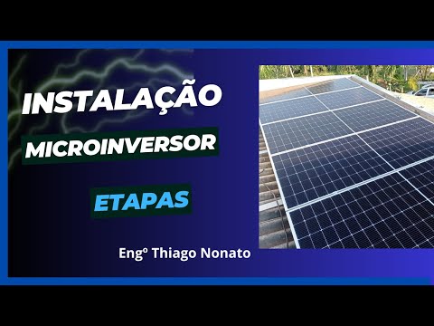 Instalação fotovoltaico com