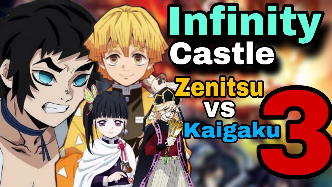 Demon Slayer Infinity Castle 3 | Zenitsu vs Kaigaku