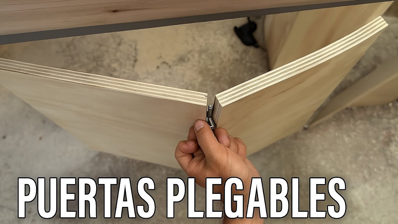 Cómo instalar puertas plegables (4 puertas)