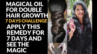 7 Days Challenge Grow your hair Faster, Thicker & Longer/Amla Oil For EXTREME HAIR GROWTH [LongHair]