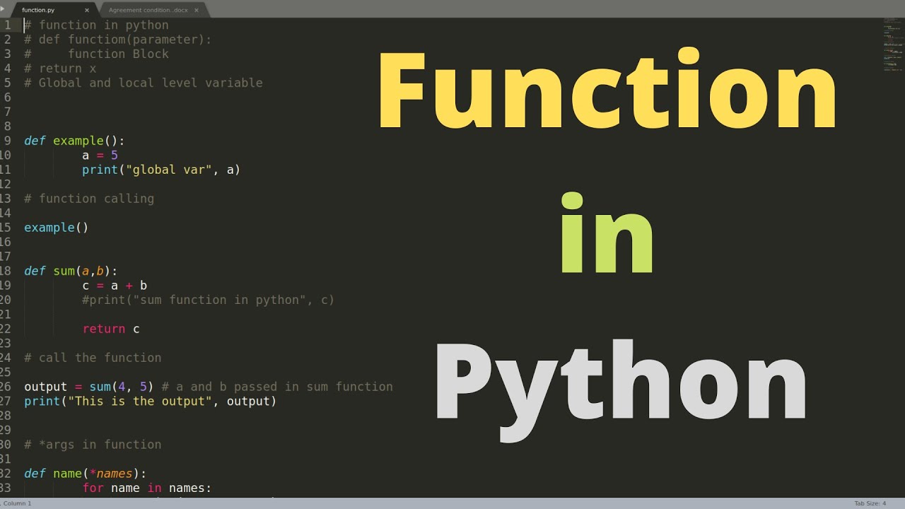 Create function in python with return, call by ref, *args, Kwargs, global var, local var......!!