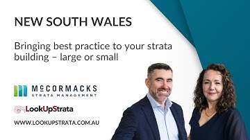 NSW: Bringing best practice to your strata building – large or small | LookUpStrata