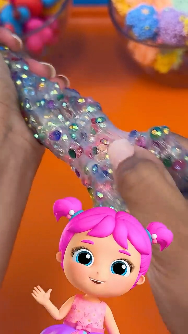 Tudo com glitter✨✨ #música #infantis #brazil #littleangel