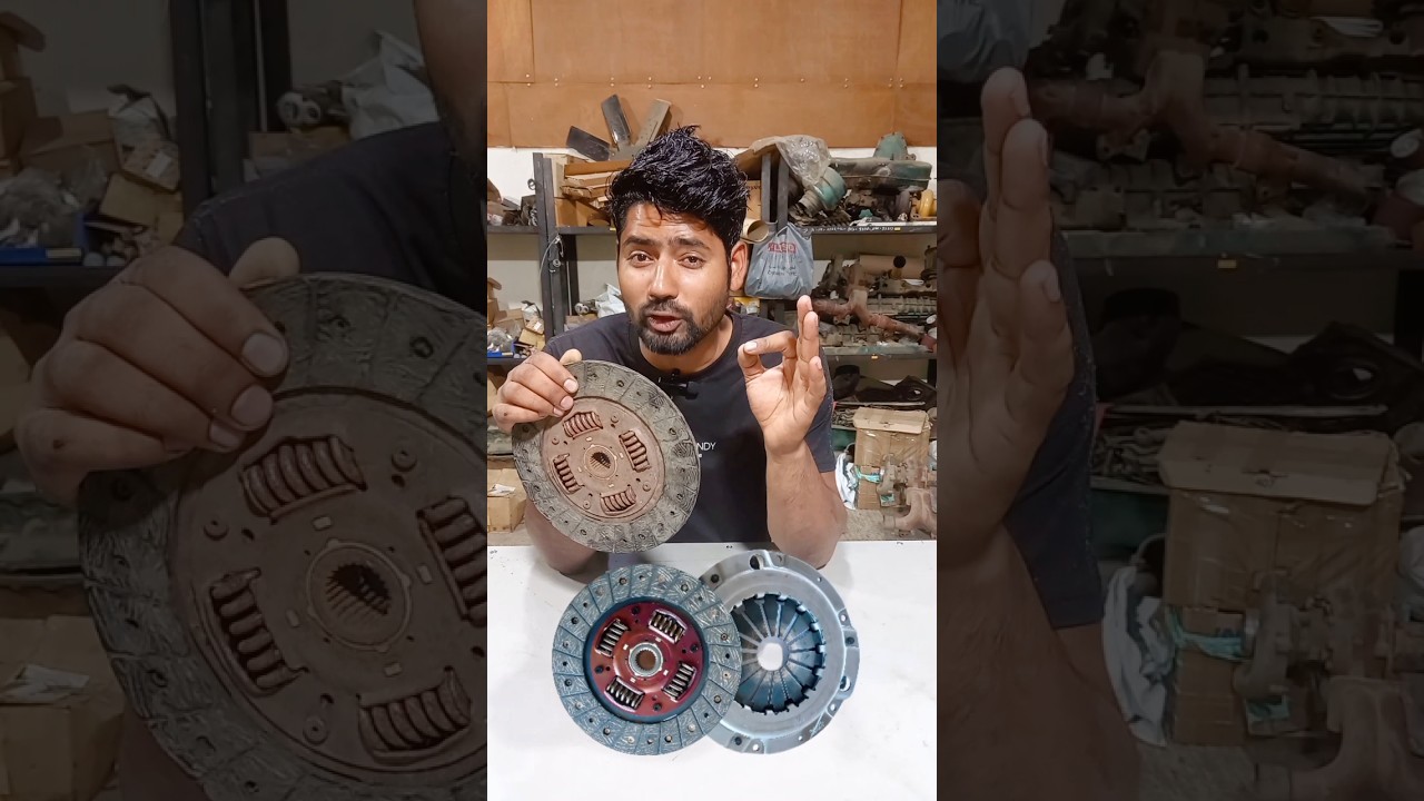 function of cushioning spring in clutch plate 