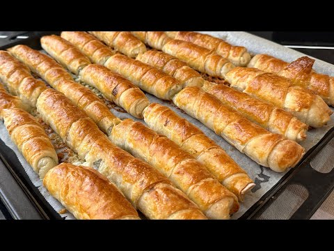 ❗️EL AÇMASI SANILAN❗️PİŞMESİYLE BİTMESİ BİR OLAN😍SİRKELİ UNLU ÇITIR BÖREK TARİFİ💯