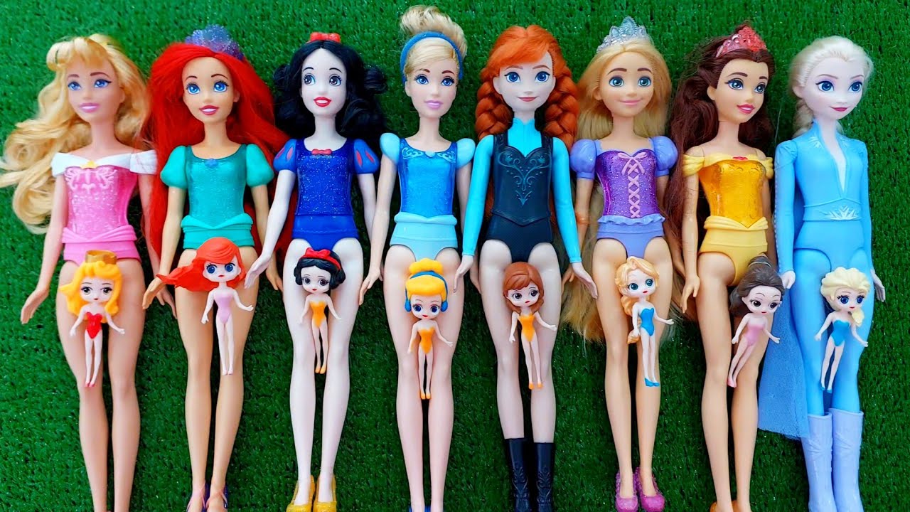 Satisfying with Unboxing & Review Disney Princess Frozen ELSA & Jasmine Toys! ASMR Relaxing