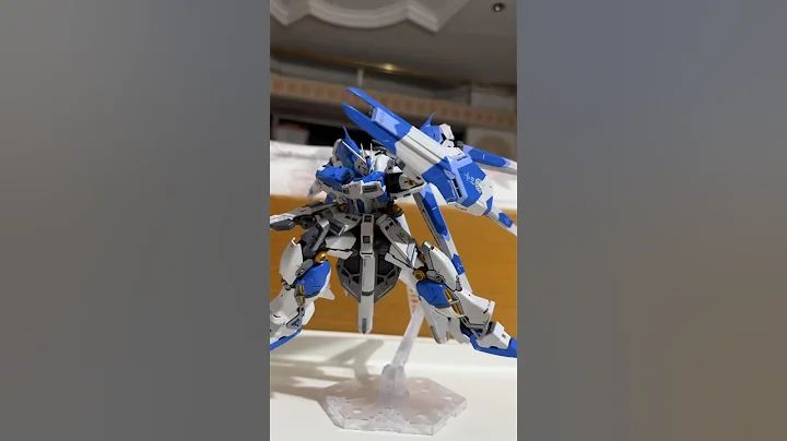 RG HI-NU GUNDAM. shield on tank. #gundam #gunpla #gundamcommunity #rg #rghinu #hinugundam