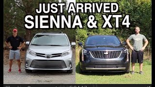Just Arrived: 2020 Toyota Sienna and 2019 Cadillac XT4 Just Arrived: 2020 Toyota Sienna and 2019 Cadillac XT4