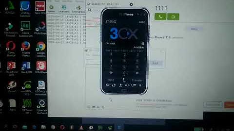 Konfigurasi Softswitch menggunakan miniSIPServer, 3CX, Zoiper, dan miniSIPClient