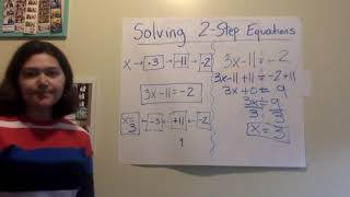Solving 2-Step Equations