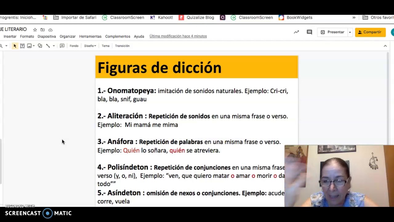 Figuras literarias de dicción - YouTube