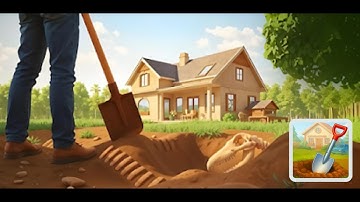 Digging a Hole & Finding Hidden Gems – Mining Game Fun | DIY Digging Game