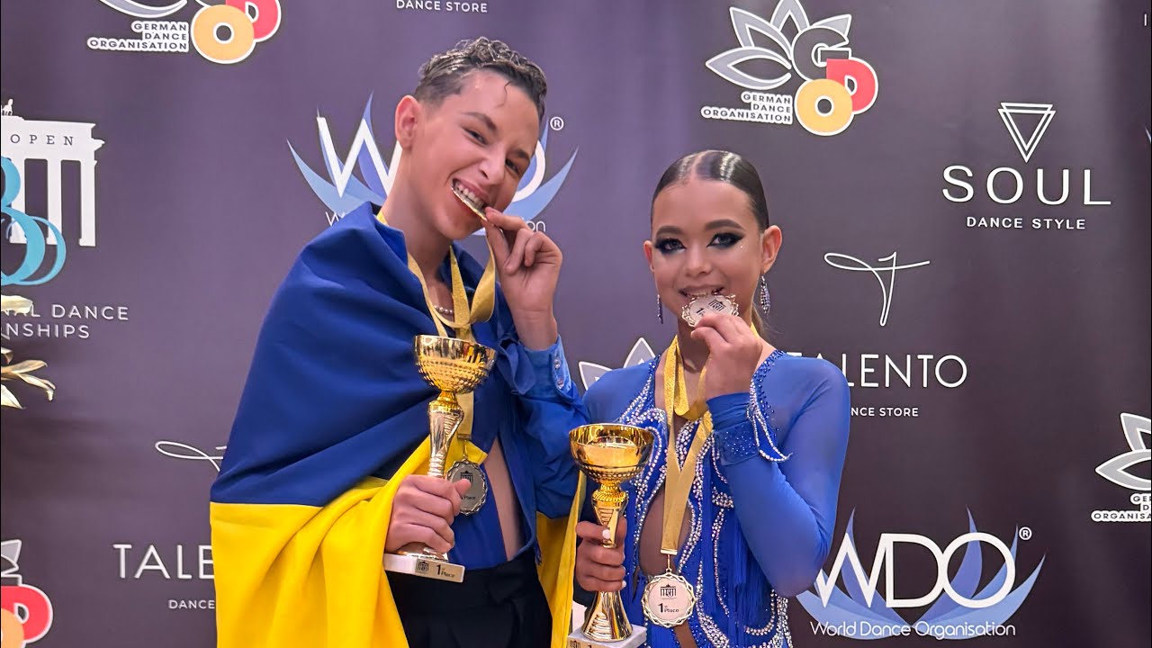 Yurchenko Artem and Bratchenko Marharyta/Samba/ Berlin Open/ Junior 1 ...