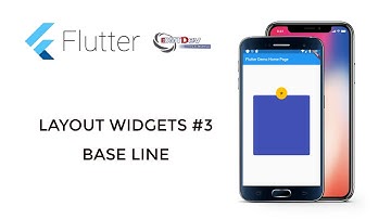 Flutter Tutorial - Layout Widgets #3 Baseline