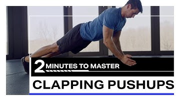 Clapping Pushups | Freeletics 2 Minutes to Master