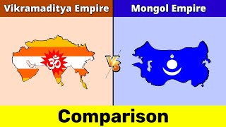 Vikramaditya Empire vs Mongol Empire | Mongol Empire vs Vikramaditya Empire | Comparison | DD 2.o Resimi