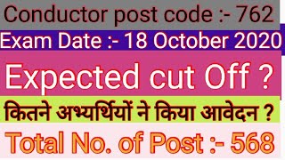 HPSSC HRTC Bus Conductor Most Expected Cut Off || Post code - 762 ||