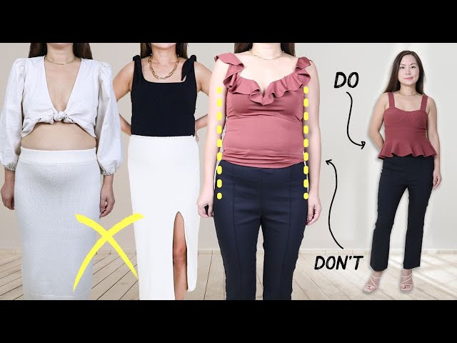 Thick waist (or big tummy)? Here's 5 things you should NEVER wear 