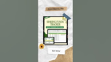 Sinking Funds Tracker! 📊✅