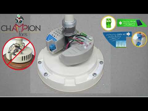 Champion AC/DC Ceiling Fan