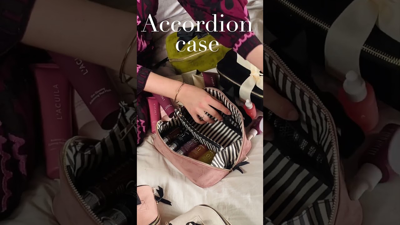 Bag-all's new accordion case in pink! 