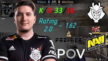 CS GO POV Demo nexa vs NaVi on Dust2 (BLAST Spring Final 2021)