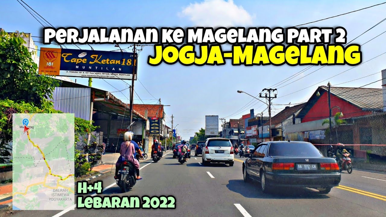 Fly Over Jombor (Yogyakarta) - Kota Magelang || H+4 Lebaran 6 Mei 2022 ...