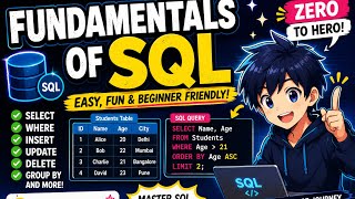 SQL Fundamentals Explained with Real-Life Examples | Beginner to Pro