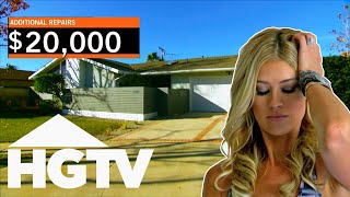 Mid Century Modern House Flip Hit By Unexpected $20,000 Additional Repairs | Flip or Flop