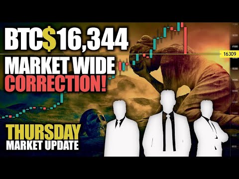 20% Correction Thursday! #BreakingBitcoin Market Analysis! 🔴Crypto & FX Live!🔴
