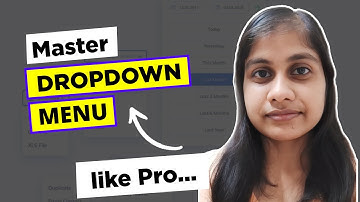 Create Dropdown Menu in Simple Steps | UX Design