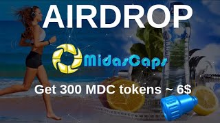 Airdrop MidasCaps Как получить 300 MDC tokens ~ 6$... #mdc #ethereum #airdrop Airdrop MidasCaps Как получить 300 MDC tokens ~ 6$... #mdc #ethereum #airdrop