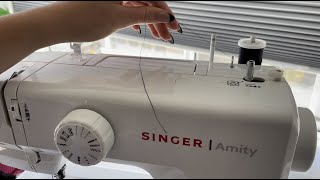 How to thread a sewing machine: Singer Amity