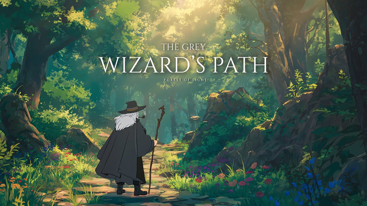 Soft Medieval Music For Focus & Relaxation | The Grey Wizard’s Path