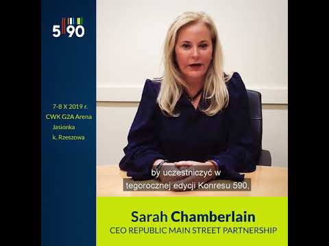 Sarah Chamberlain, Ceo Republic Main Street Partnership - YouTube