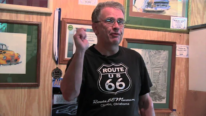 "Genuine Route 66 Life" Jerry McClanahan by KC Kee...