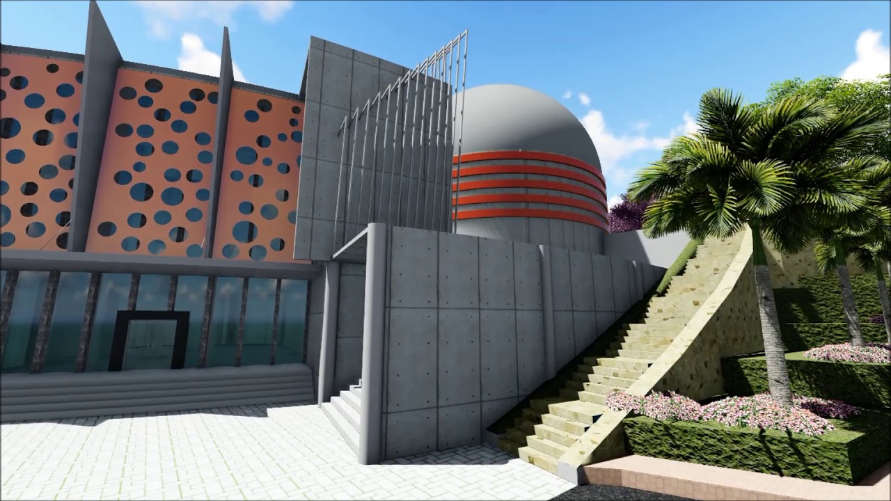 Perancangan Lampung Astronomical Center - YouTube