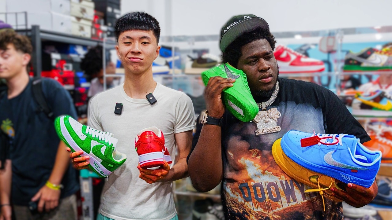 Рэй и Кэш Кобейн покупают кроссовки в Got Sole