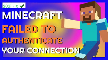 Minecraft FAILED to Authenticate Your Connection? [Servers Down 2022 FIX]