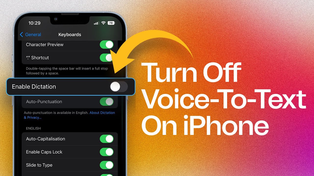Enable Disable Speak Auto Text On IPhone IOS 17 Turn Off Voice To