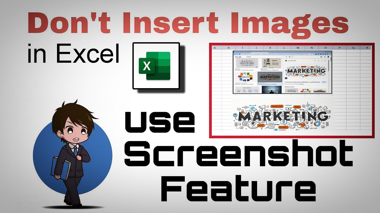 In Excell File Not Upload Don't Upload Images in Excel | Take Screenshot Directly in Excel ...