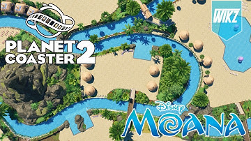 How To Make The Perfect Lazy River in Planet Coaster 2 | Moana Waterpark