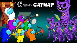 어몽어스 VS CATNAP Monster (Poppy Playtime 3) | AMONG US ANIMATION