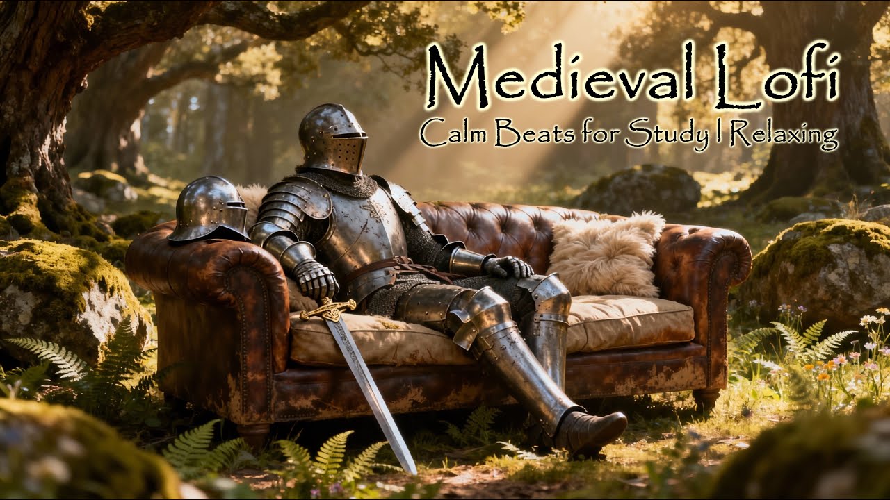 Medieval Knight Lofi ☕ Calm Fantasy Beats for Studying, Focus & Relaxation (1 Hour)