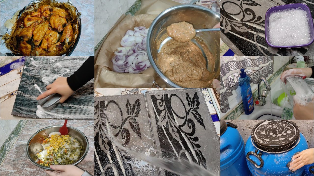 روتين الشطارة و القفازة😁روتين ام جزائرية بسيطة 🥰أجنحة دجاج بننننة 🤤مرحبا بكم غالياتي 🥰