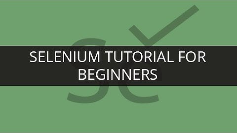 Selenium Tutorial for Beginners - Part 1 | What is Selenium? | Selenium Tutorial | Edureka