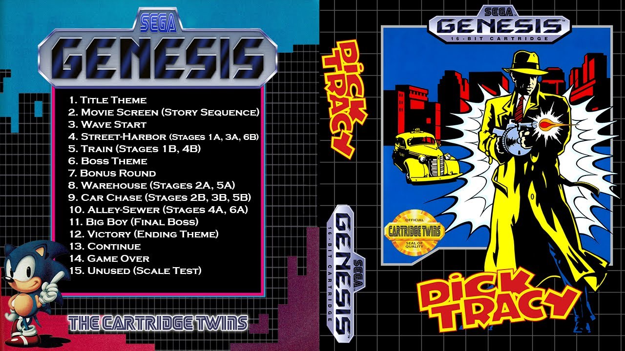 Dick Tracy - Sega Genesis OST