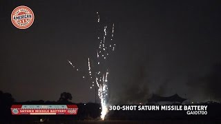 300-Shot Saturn Missile Battery By The Great American Fireworks Co.