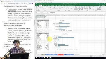 Ôn thi MOS Excel 2016: 1.3.2. Đổi tên trang tính Excel (Rename a worksheet)